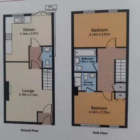 Mons 2 Bed House *